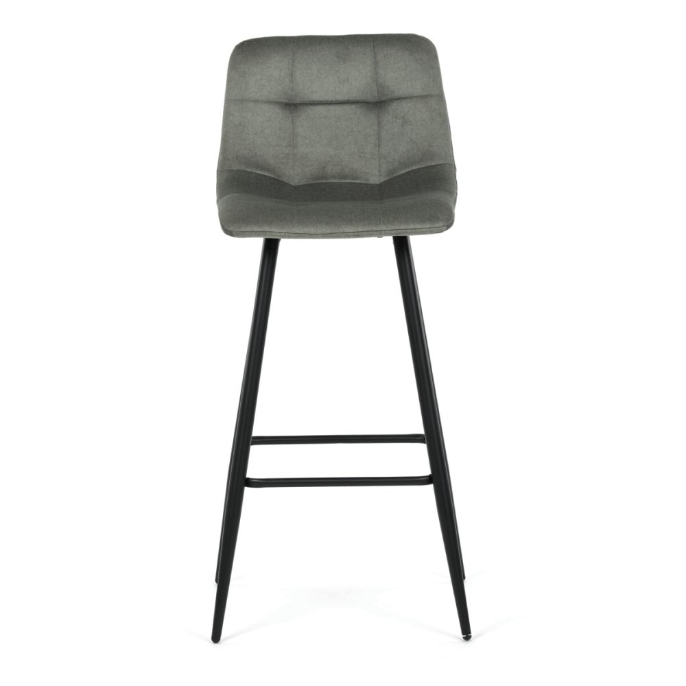 Barová židle, zelená, látka, AUB-X7015 GRN2 – 46 cm