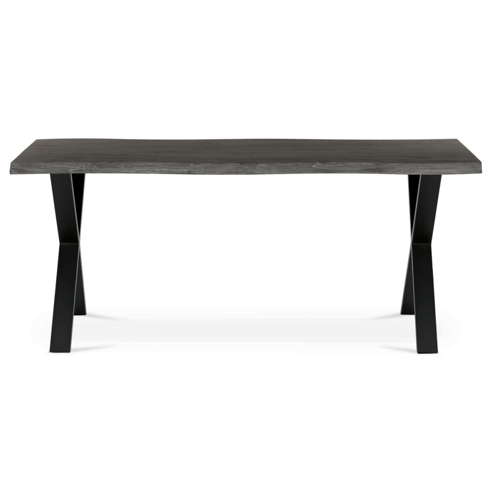 Jídelní stůl 180x90cm, mdf, šedý dub, HT-F4318 GREY – 90 cm