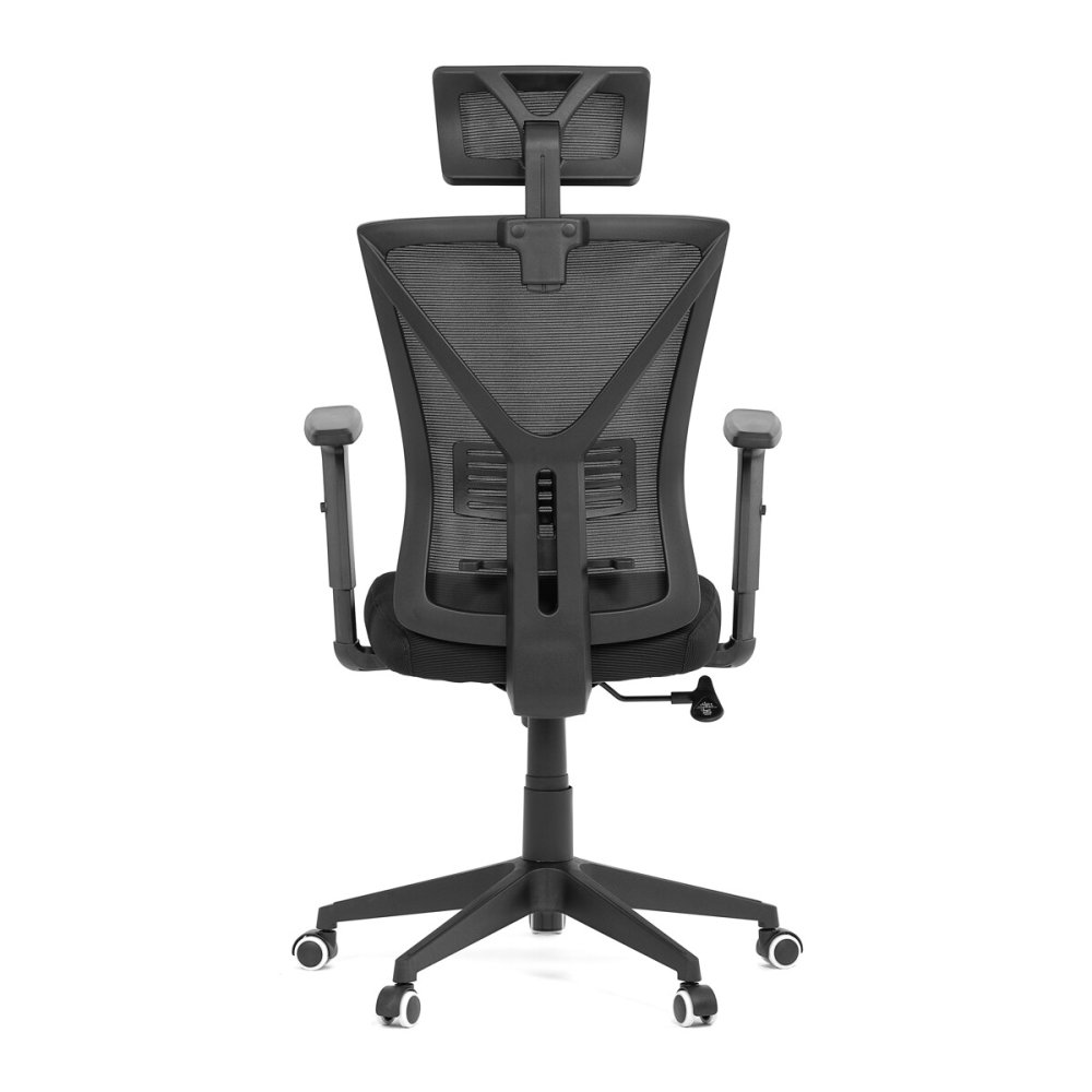 Kancelářská židle, houpací mechanismus, černá síťovina, KA-Q851 BK – 50 cm