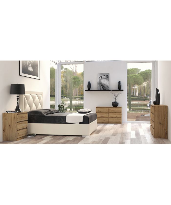 Komoda MALMO M3 dub artisan – 70x77x40cm