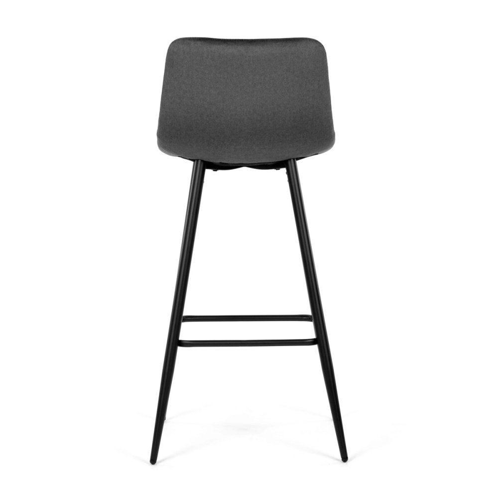 Barová židle, šedá, látka, AUB-X7015 GREY2 – 120 kg
