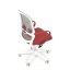 Kancelářská židle, houpací mechanismus, červená látka, KA-S425 RED