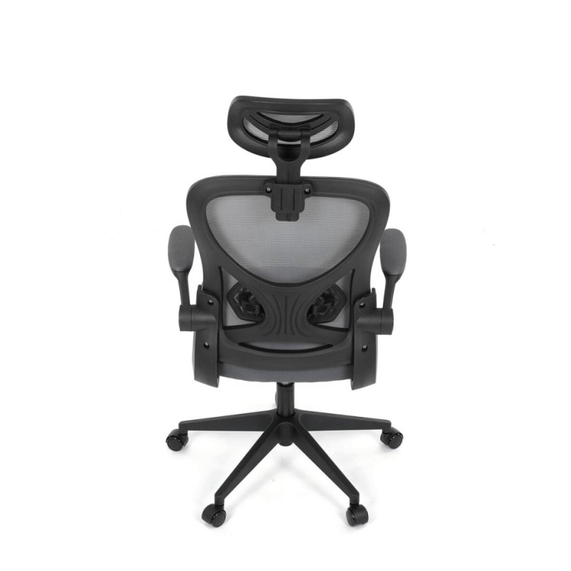 Kancelářská židle, houpací mechanismus, šedá, KA-K2021 GREY
