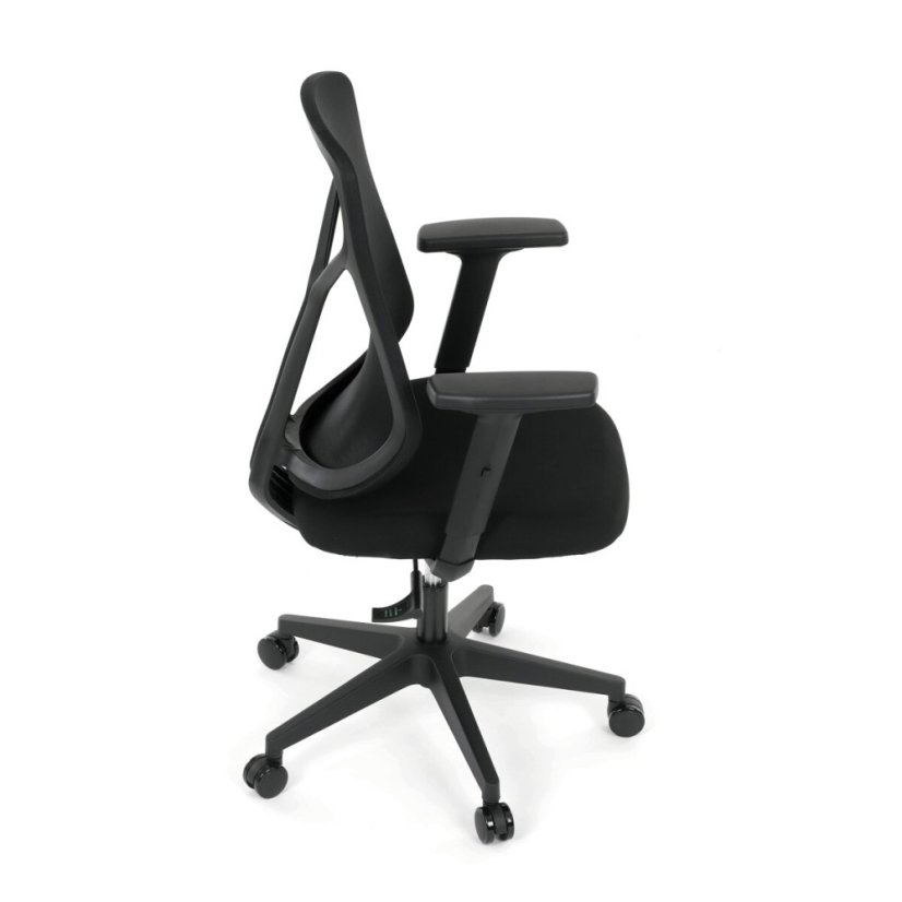 Kancelářská židle, synchronní mechanismus, černá síťovina, KA-S2173 BK