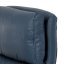 Kancelářské křeslo, houpací mechanismus, modrá ekokůže, KA-Y346 BLUE