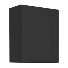 Horní skříňka SIBER 60 G-72 1F, černá (60 x 71,5) cm