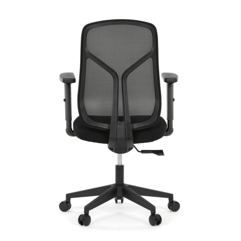 Kancelářská židle, synchronní mechanismus, černá síťovina, KA-S2173 BK