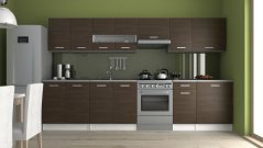 Kuchyňská linka LUSSI III 320x260 wenge