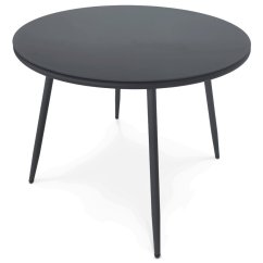 Zahradní stůl 90x90cm, kov, šedá, AZT-L1352 GREY