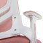 Kancelářská židle, houpací mechanismus, růžová, KA-K2031 PINK