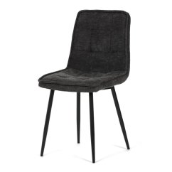 Jídelní židle, šedá, látka, CT-G2048 GREY2