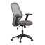 Kancelářská židle, houpací mechanismus, šedá síťovina, KA-V3149 GREY
