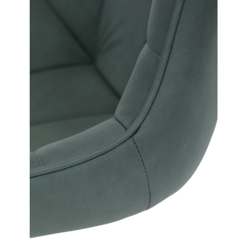 Pracovní židle, výškově nastavitelná, zelená látka, KA-V3120 GRN3