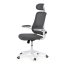 Kancelářská židle, houpací mechanismus, šedá síťovina, KA-Q843 GREY