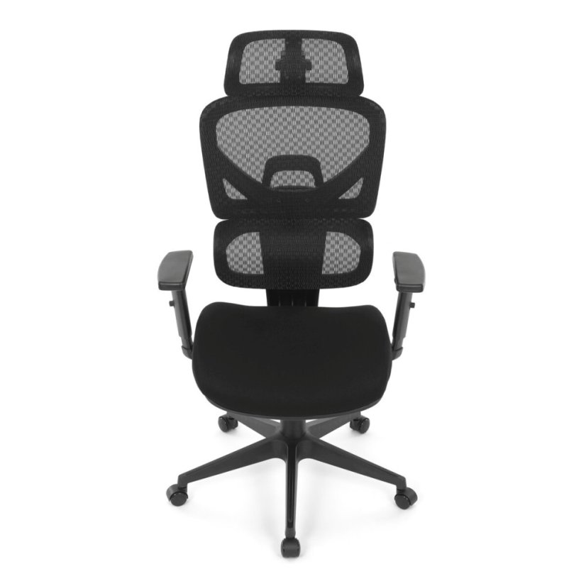 Kancelářská židle, synchronní mechanismus, černá látka, KA-Q8203 BK