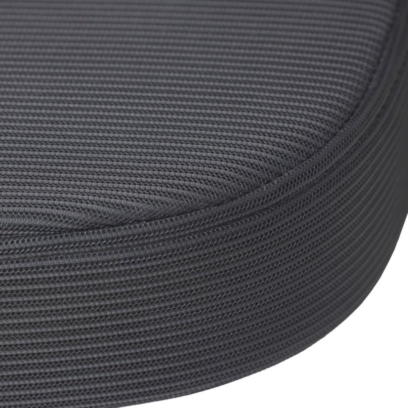Dětská židle, výškově nastavitelná, šedá síťovina, KA-K1063 GREY