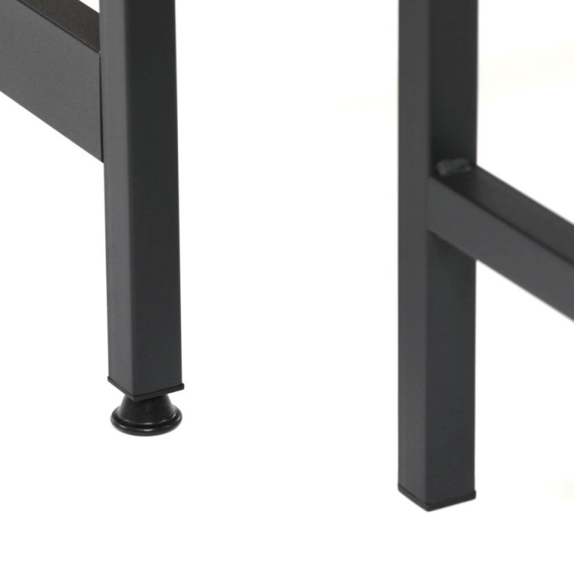 Jídelní set s 2 lavicemi, 110x60x75cm, mdf, dub, AUT-G1175 OAK