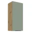Horní skříňka ARSANY 40 G-90 1F, aquamarine/dub artisan (40 x 90) cm
