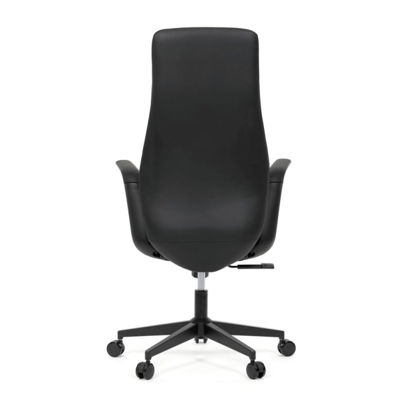 Kancelářské křeslo, synchronní mechanismus, černá ekokůže, KA-T8325 BK