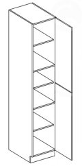 Kuchyňská skříňka DIAMOND, potravinová 60 cm