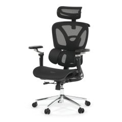 Kancelářská židle, synchronní mechanismus, černá síťovina, KA-B2363 BK - Barva (vyberte): černá