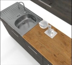 Pracovní deska DINO dub lancelot DOPRODEJ*