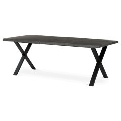 Jídelní stůl 210x100cm, mdf, šedý dub, HT-F4321 GREY