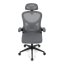 Kancelářská židle, houpací mechanismus, šedá, KA-K2021 GREY