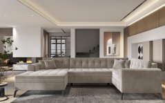 Rozkládací rohová sedačka MONTEGO U 340x170cm – rozklad