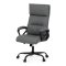 Kancelářské křeslo, houpací mechanismus, šedá ekokůže, KA-Y346 GREY