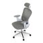 Kancelářská židle, houpací mechanismus, šedá, KA-K2031 GREY