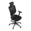 Kancelářská židle, asynchronní mechanismus, černá, KA-Q8250 BK