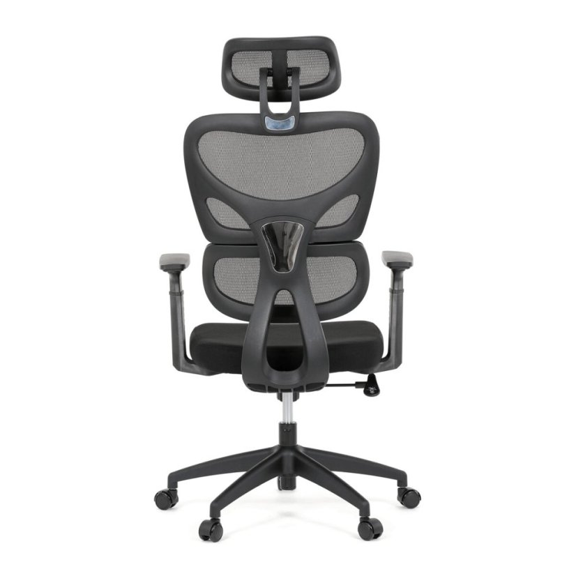 Kancelářská židle, houpací mechanismus, černá, KA-K2080 BK