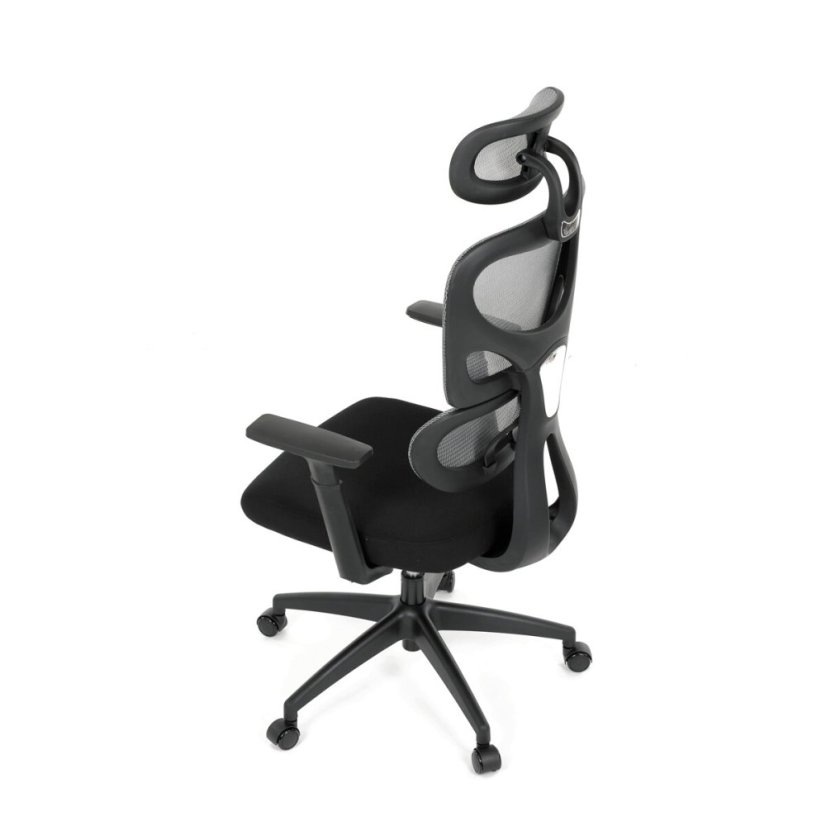 Kancelářská židle, houpací mechanismus, šedá, KA-K2080 GREY