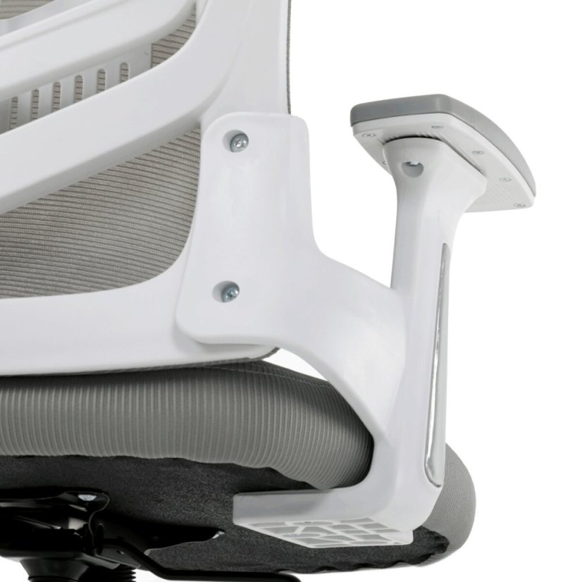 Kancelářská židle, houpací mechanismus, šedá, KA-K2031 GREY