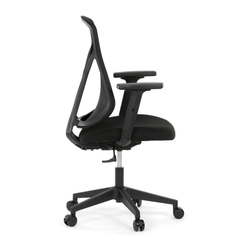 Kancelářská židle, synchronní mechanismus, černá síťovina, KA-S2173 BK