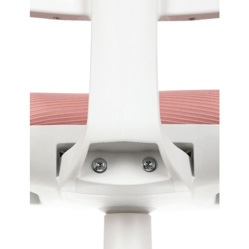 Dětská židle, výškově nastavitelná, růžová síťovina, KA-C801 PINK