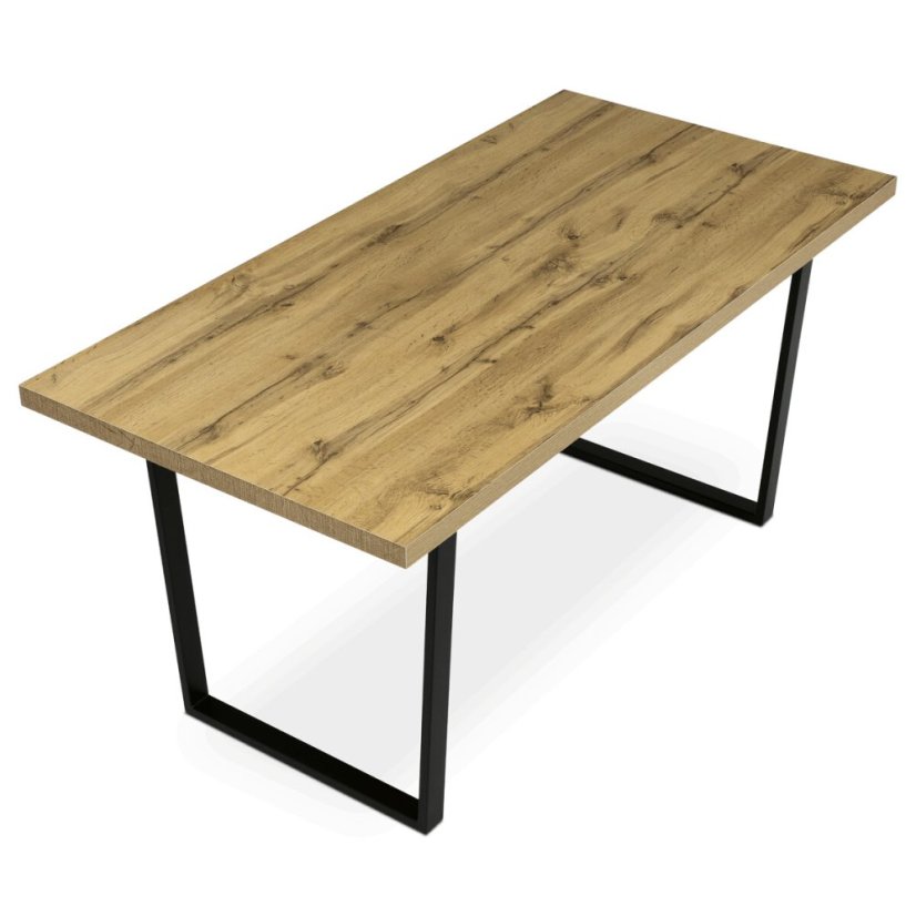 Jídelní stůl 160x80cm, lamino, dub, HT-R5216 OAK