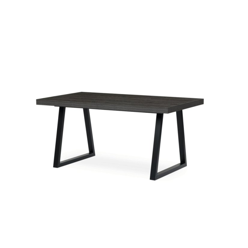 Jídelní stůl rozkládací 160-240x90 cm, lamino, šedý dub, HT-R5624 GREY
