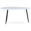 Odkládací stolek 100x60x50cm, mdf, bílá, AF-3012 WT - materiál: dřevo