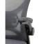 Kancelářská židle, houpací mechanismus, šedá, KA-K2021 GREY
