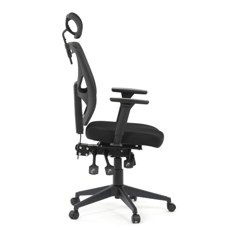 Kancelářská židle, asynchronní mechanismus, černá, KA-Q8250 BK