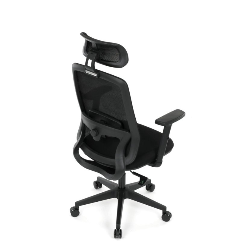 Kancelářská židle, synchronní mechanismus, černá síťovina, KA-S2176 BK