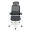 Kancelářská židle, houpací mechanismus, šedá síťovina, KA-Q843 GREY