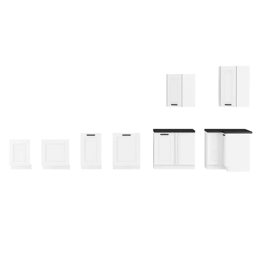 Horní skříňka, bílá, LULA 50 G-72 1F