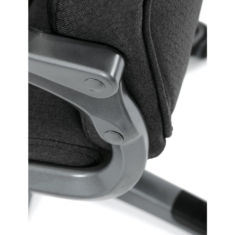 Kancelářské křeslo, houpací mechanismus, černá látka, KA-C713 BK2