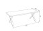 Jídelní stůl 210x100cm, mdf, šedý dub, HT-F4321 GREY - Barva: hnědá#eup349686euv2