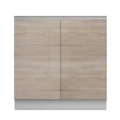 Dolní skříňka D 80 ZL LINE, dub sonoma/bílá (80 x 82) cm