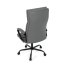 Kancelářské křeslo, houpací mechanismus, šedá ekokůže, KA-Y346 GREY