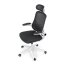 Kancelářská židle, houpací mechanismus, šedá síťovina, KA-Q843 GREY